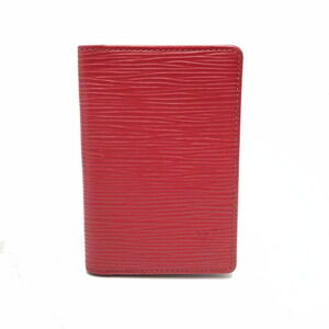 Louis Vuitton Wallet Holder Epi de Poche Rouge